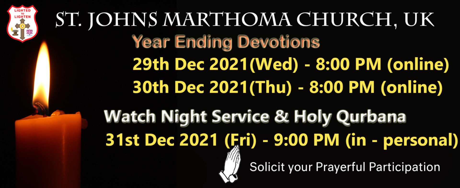 Year Ending devotion 2021